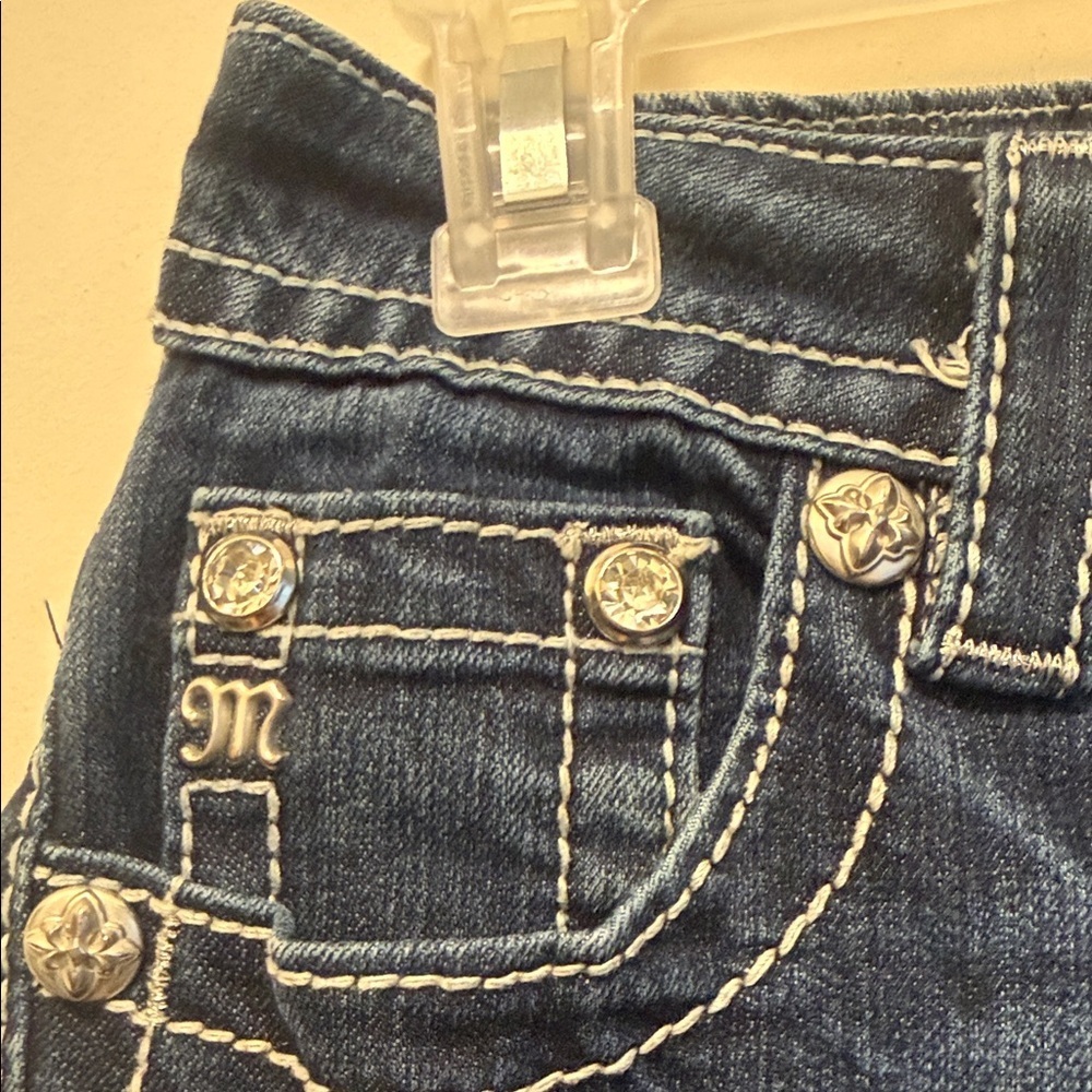 Miss Me Women's Dark Blue Jeans - Picture 5 of 16